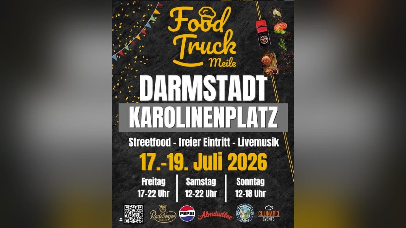 Food Truck Meile Darmstadt - Freitag